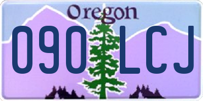 OR license plate 090LCJ