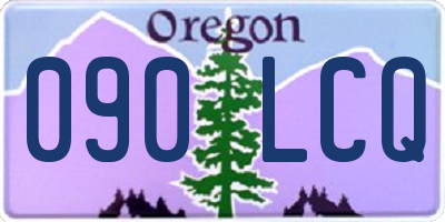 OR license plate 090LCQ
