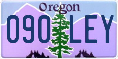 OR license plate 090LEY