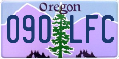 OR license plate 090LFC