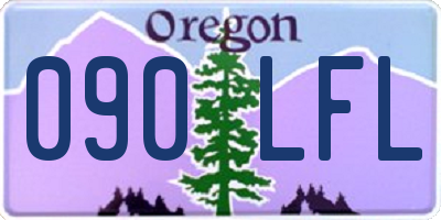 OR license plate 090LFL