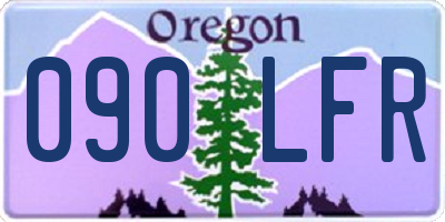 OR license plate 090LFR