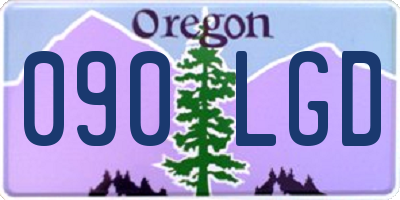 OR license plate 090LGD