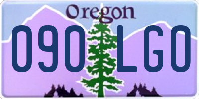 OR license plate 090LGO