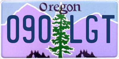 OR license plate 090LGT