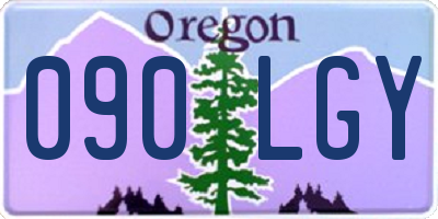 OR license plate 090LGY