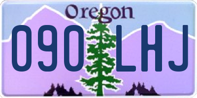 OR license plate 090LHJ