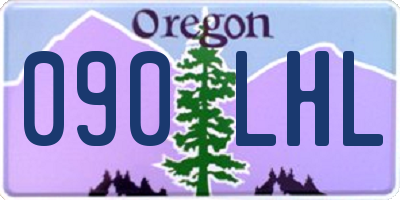OR license plate 090LHL