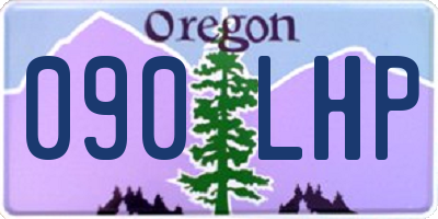 OR license plate 090LHP