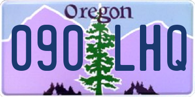 OR license plate 090LHQ