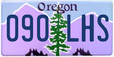 OR license plate 090LHS