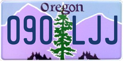 OR license plate 090LJJ