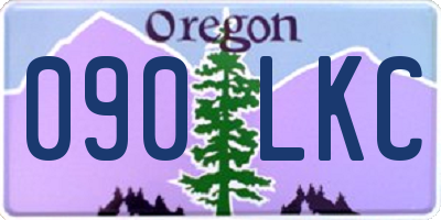 OR license plate 090LKC
