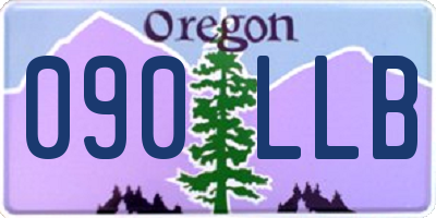 OR license plate 090LLB