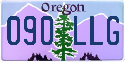 OR license plate 090LLG