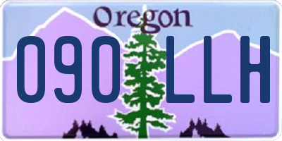 OR license plate 090LLH