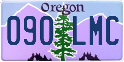 OR license plate 090LMC