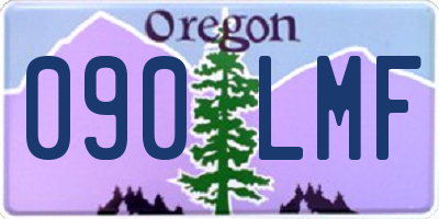OR license plate 090LMF