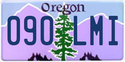 OR license plate 090LMI