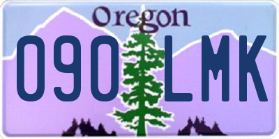 OR license plate 090LMK