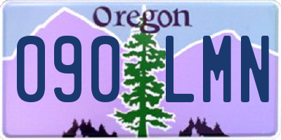OR license plate 090LMN