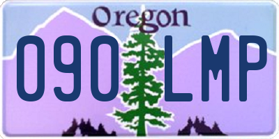 OR license plate 090LMP