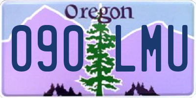 OR license plate 090LMU