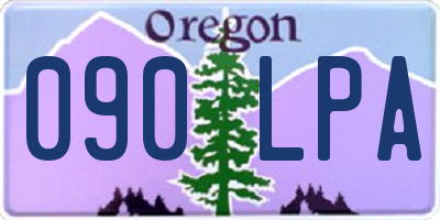 OR license plate 090LPA