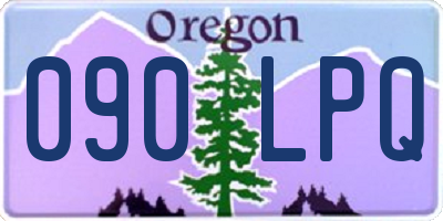 OR license plate 090LPQ