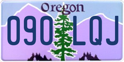 OR license plate 090LQJ