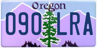 OR license plate 090LRA