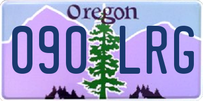 OR license plate 090LRG