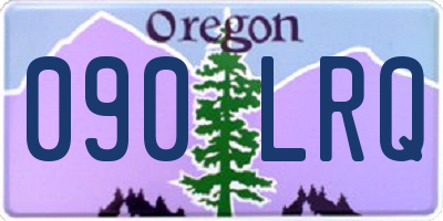 OR license plate 090LRQ