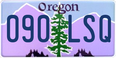 OR license plate 090LSQ