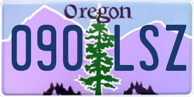 OR license plate 090LSZ