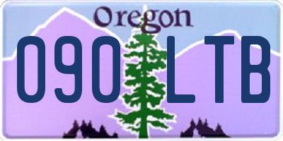 OR license plate 090LTB