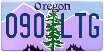 OR license plate 090LTG