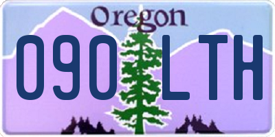 OR license plate 090LTH