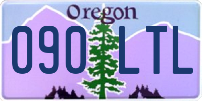 OR license plate 090LTL