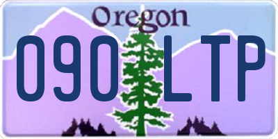 OR license plate 090LTP