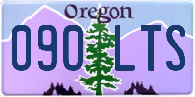 OR license plate 090LTS