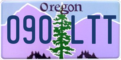 OR license plate 090LTT