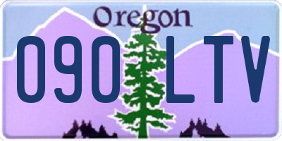 OR license plate 090LTV