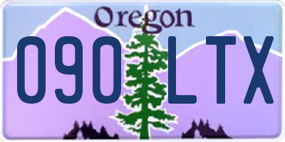 OR license plate 090LTX