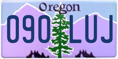 OR license plate 090LUJ