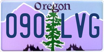 OR license plate 090LVG