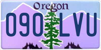 OR license plate 090LVU