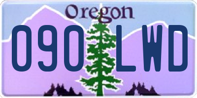 OR license plate 090LWD