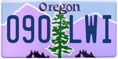 OR license plate 090LWI