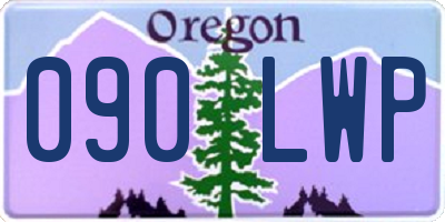 OR license plate 090LWP